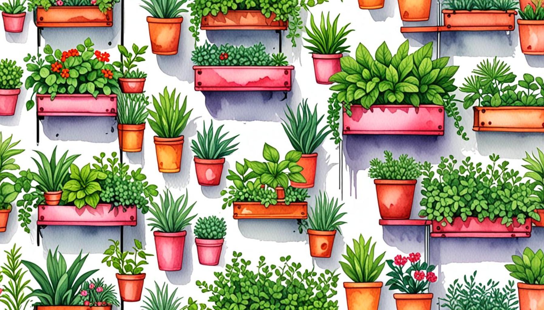 Creating a Vertical Garden in Containers: Creative Ideas for Small Spaces