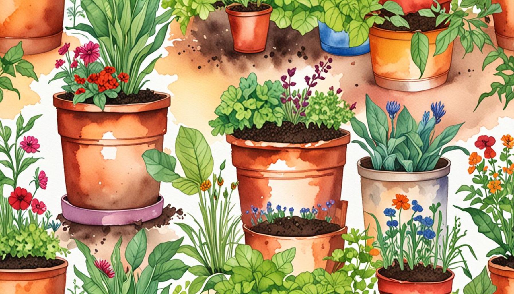 Creating a Sustainable Soil Layer for Container Gardening Success