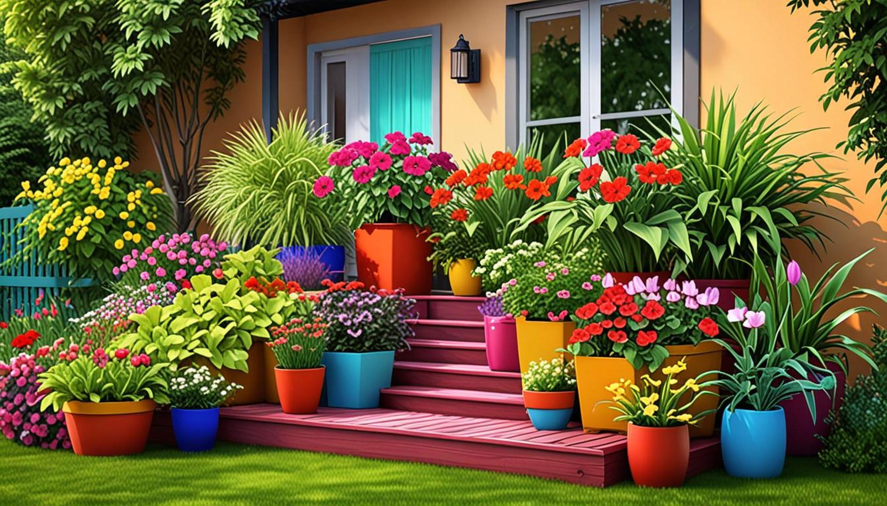 Design and Aesthetics: How to Combine Containers for an Attractive Garden